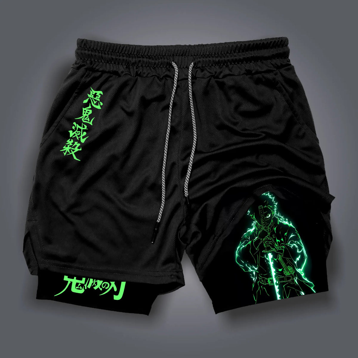 Unisex “ Demon slayer” Casual Streetwear Shorts| KNY