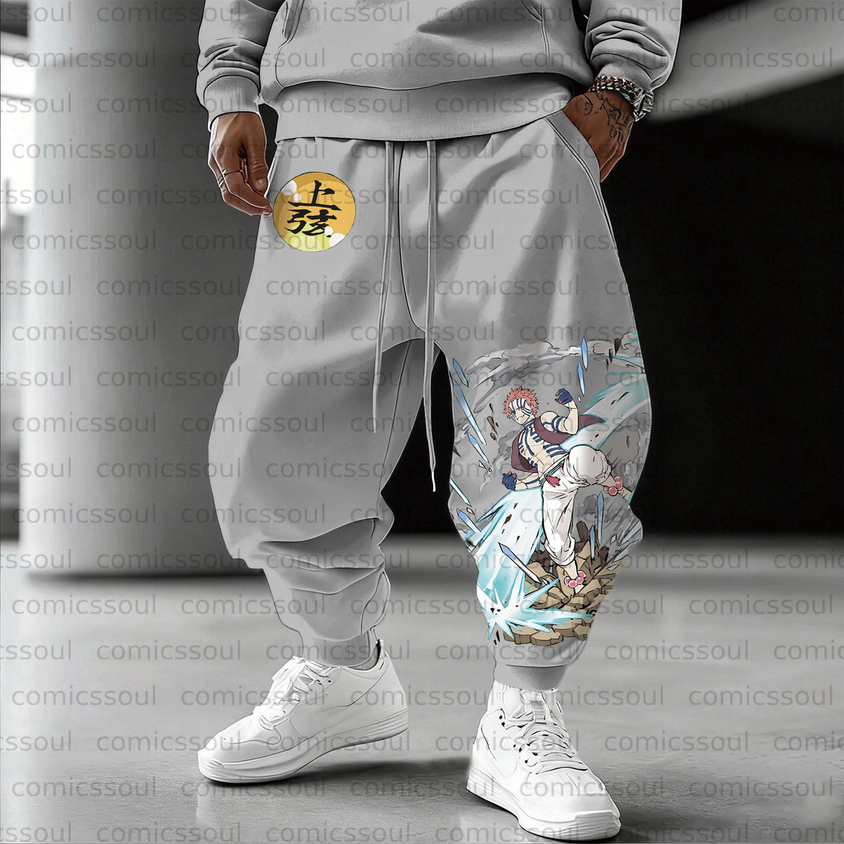 Unisex Anime Inspired Vintage Pants
