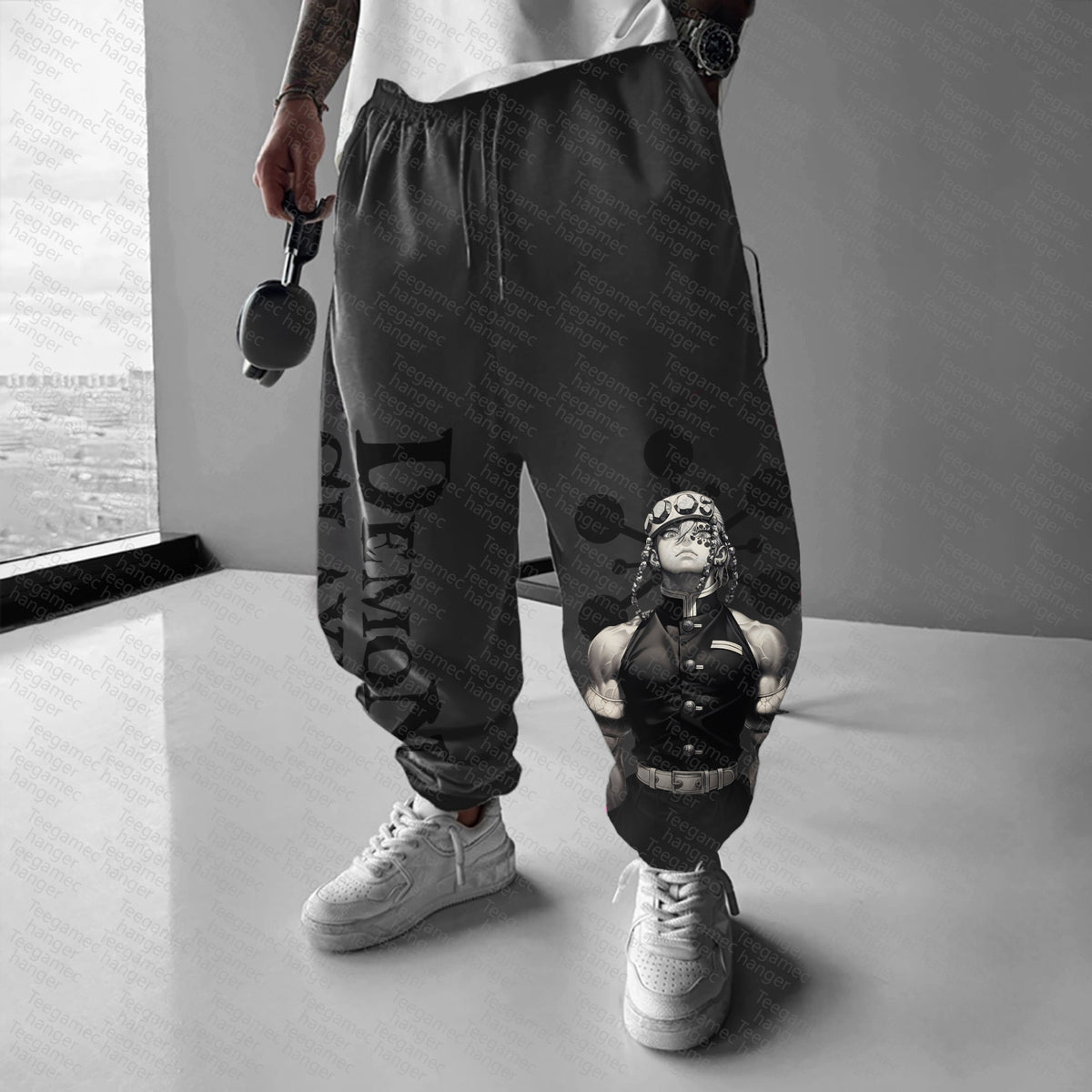 Unisex  “KNY” Casual Anime Streetwear Pants