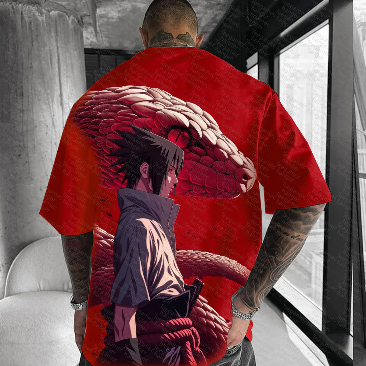 Unisex Naruto Anime Graphic Streetwear T-Shirts
