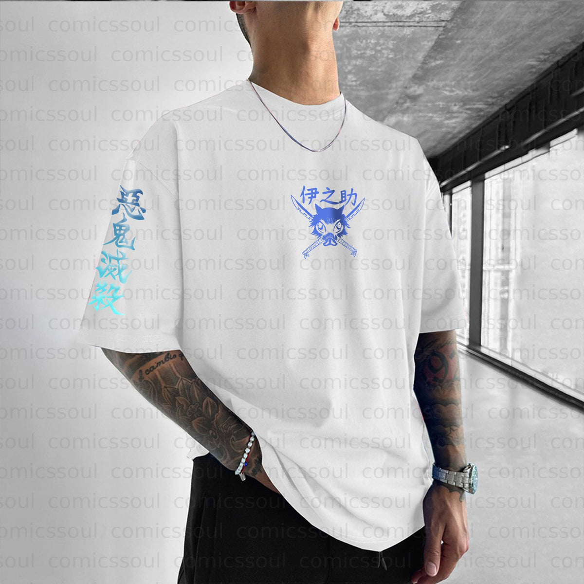 Unisex Anime Inspired Vintage T-Shirt | Comicssoul