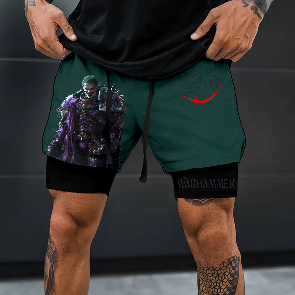 WH40K Game Casual Streetwear Shorts