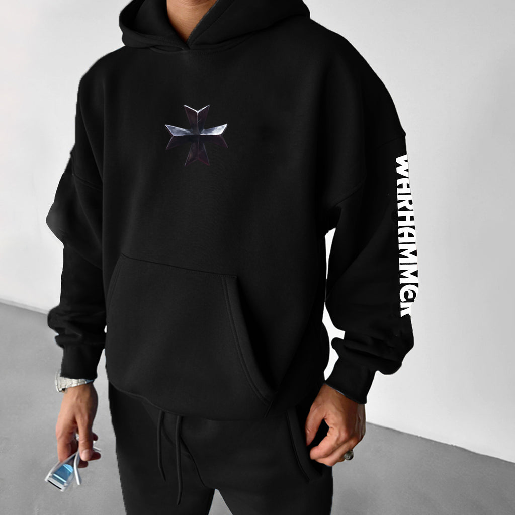 Templar Art Streetwear Vintage Hoodie丨WH40K