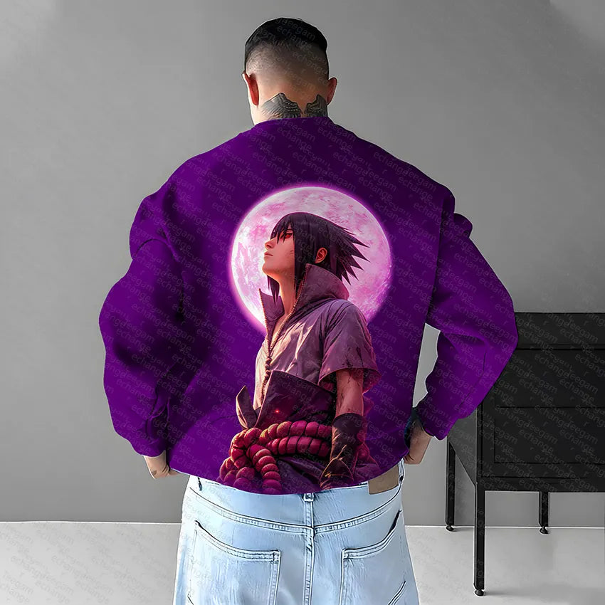Unisex Naruto Anime Graphic Streetwear Sweatshirt