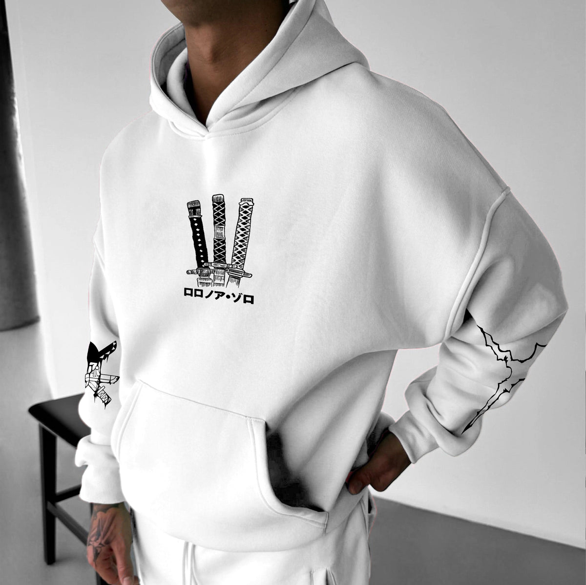 Unisex Anime Graphic Streetwear Vintage Hoodie