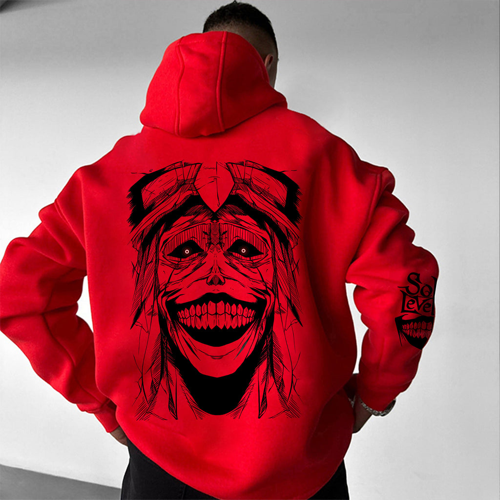 Unisex Anime Graphic Streetwear Vintage Hoodie