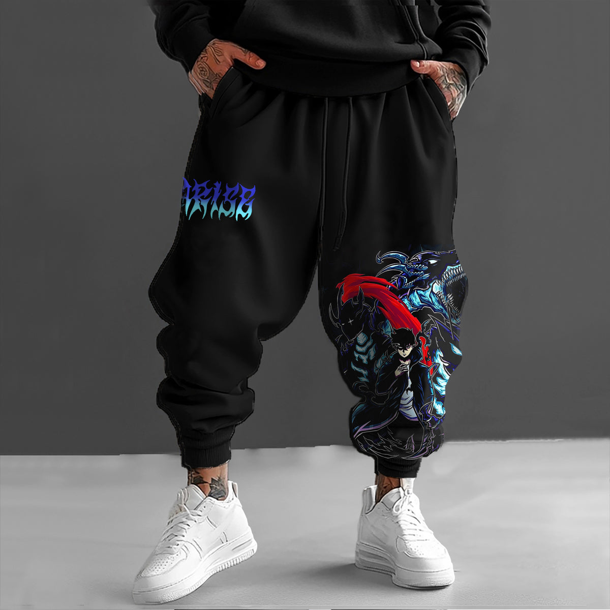 Unisex Casual Anime Streetwear Pants