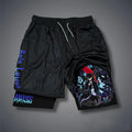 Unisex Casual Anime Streetwear Shorts