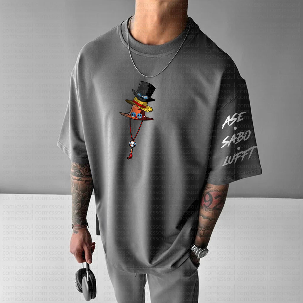Unisex Anime Inspired Vintage T-Shirt丨Comicssoul