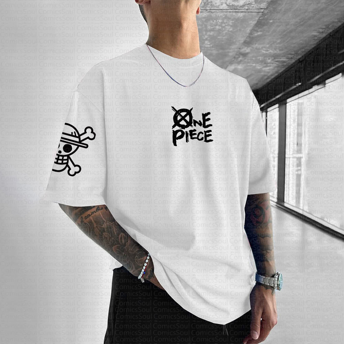 Unisex Anime Inspired Vintage T-Shirt丨Comicssoul