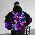 Unisex Anime Graphic Streetwear Vintage Plush Hoodie| KNY