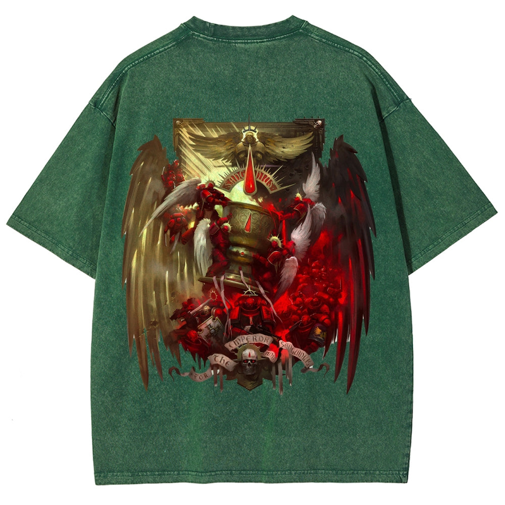 Unisex Fit Washed T-Shirt 丨WH40K