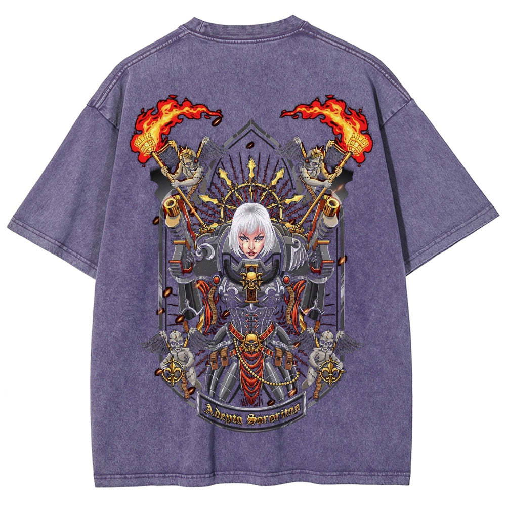 Unisex Fit Washed T-Shirt 丨WH40K