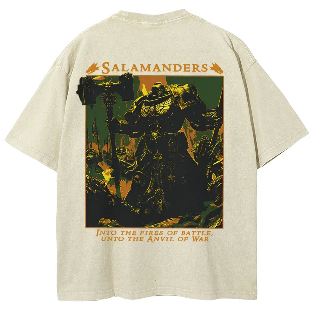 Unisex Fit Washed T-Shirt 2508020355丨WH40K