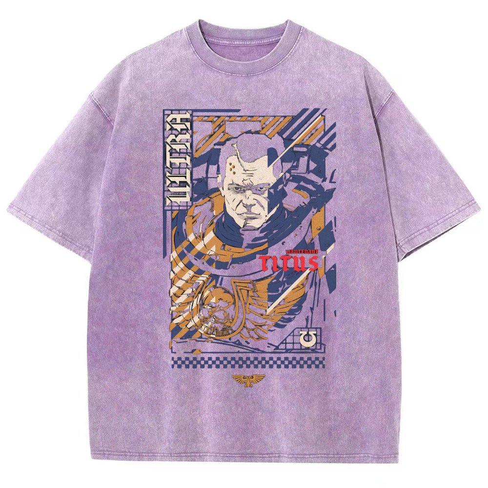 Unisex Fit Washed T-Shirt 丨WH40K