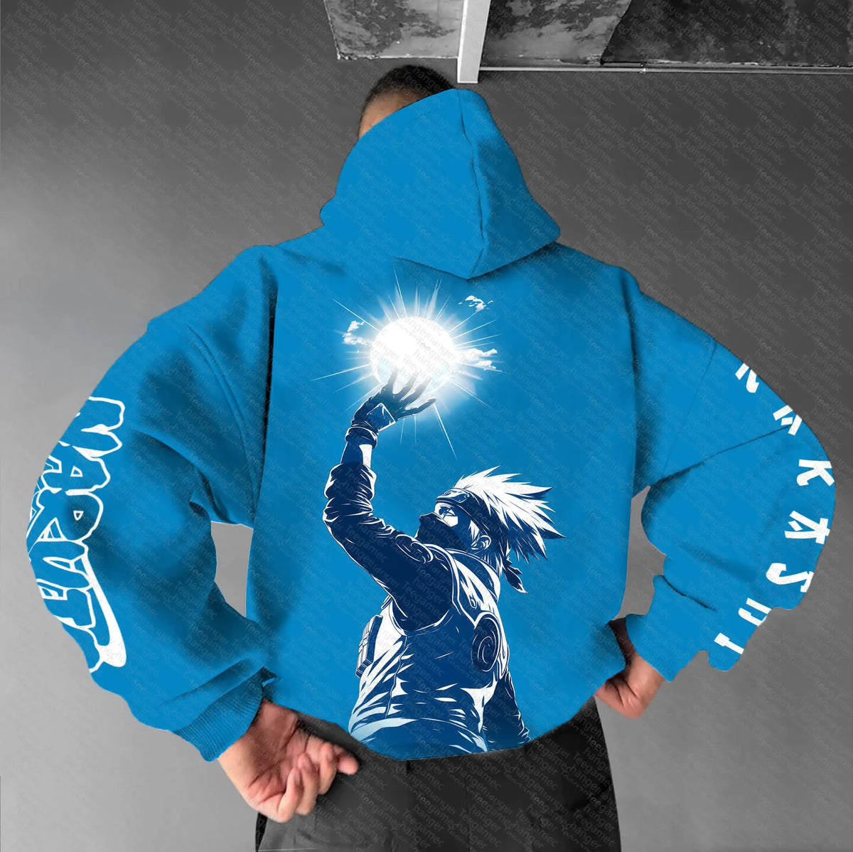 Unisex Naruto Anime Graphic Streetwear Hoodie