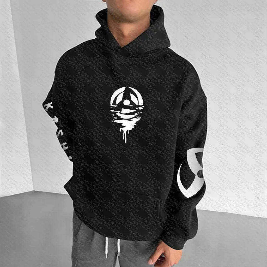 Unisex Naruto Anime Graphic Streetwear Hoodie