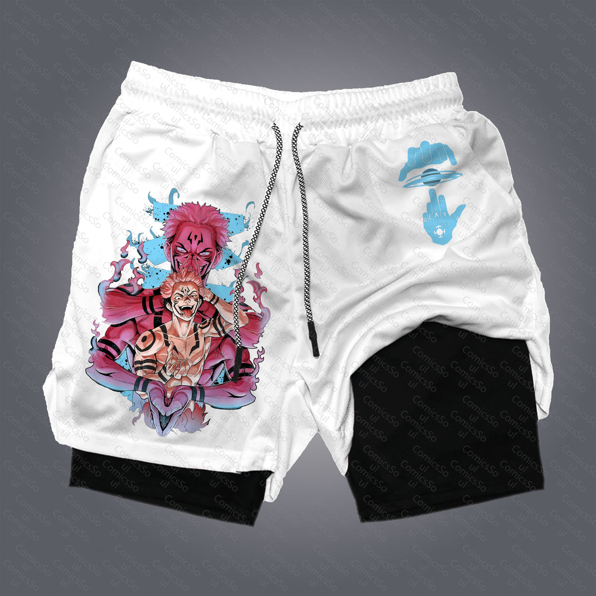 Unisex “ Comicssoul” Casual Streetwear Shorts