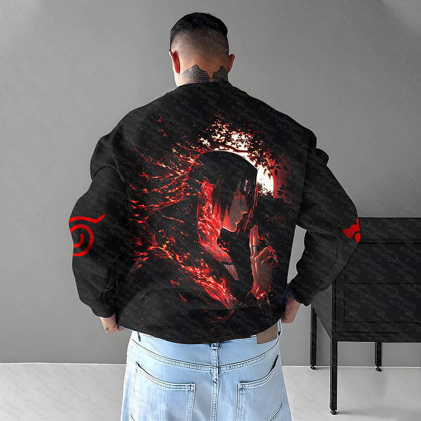 Unisex Naruto Anime Graphic Streetwear Sweatshirt