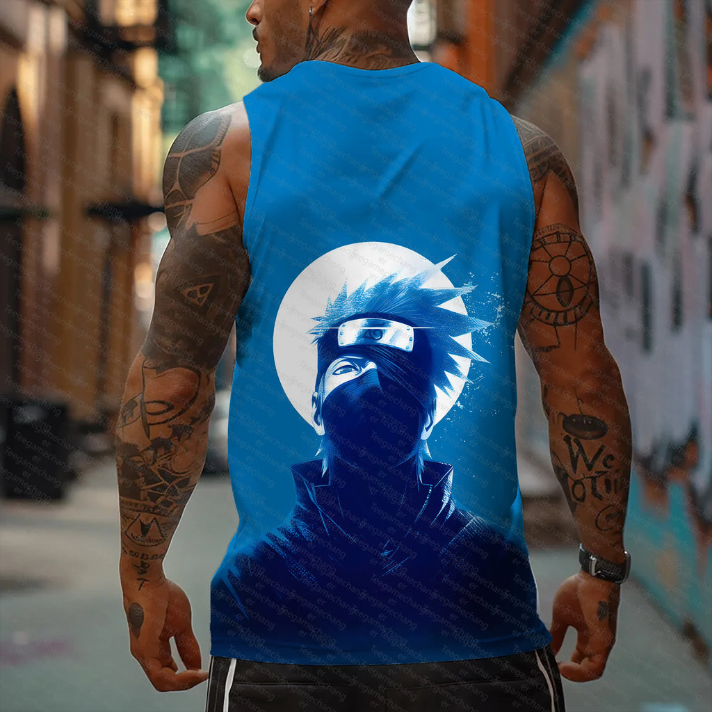 Unisex Naruto Anime Graphic Streetwear Tank Top
