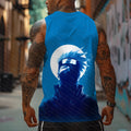 Unisex Naruto Anime Graphic Streetwear Tank Top