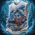Pirate Crew Graphic Crew-Neck Tank Top