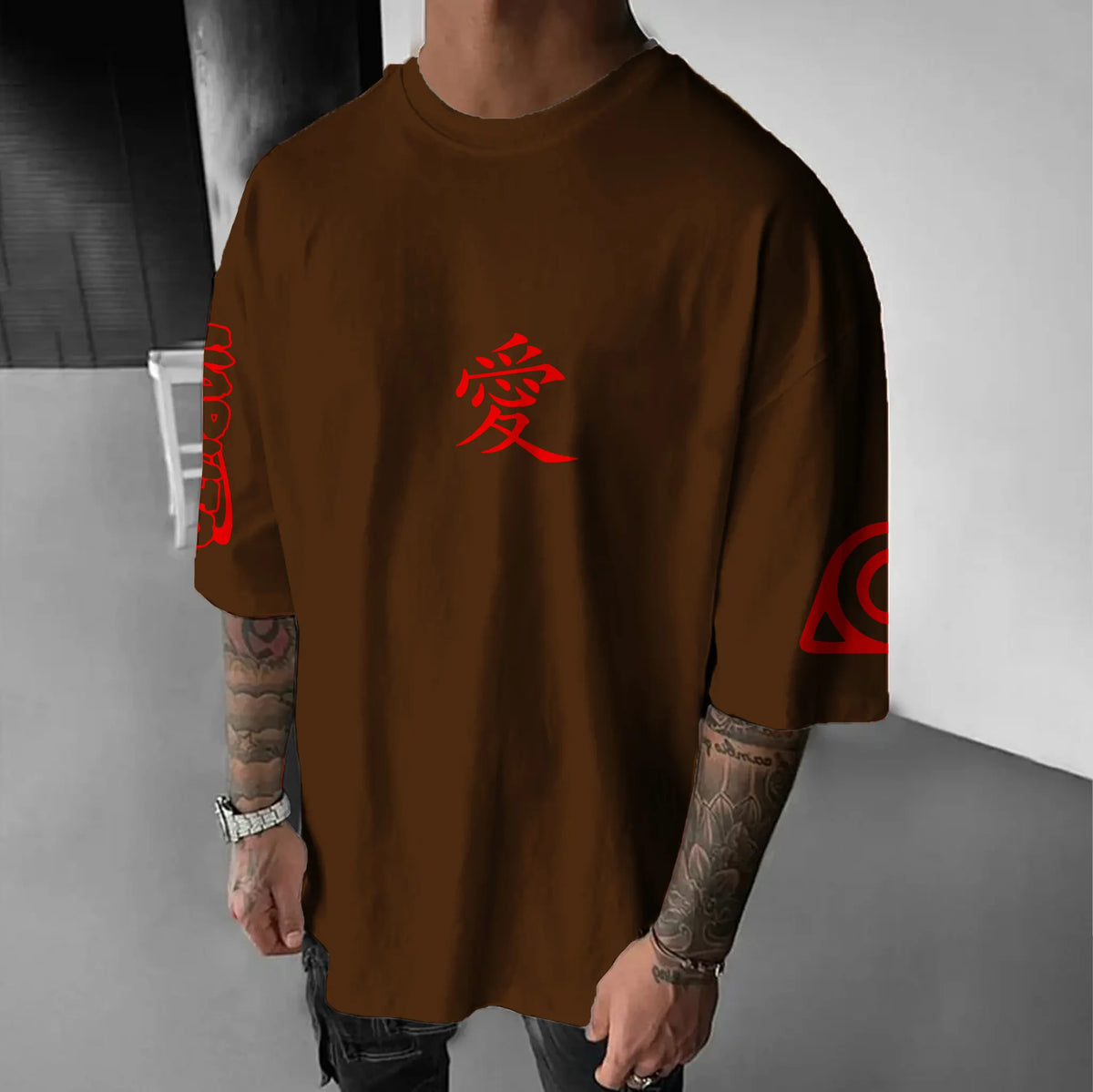 Unisex Naruto Anime Graphic Streetwear T-Shirts