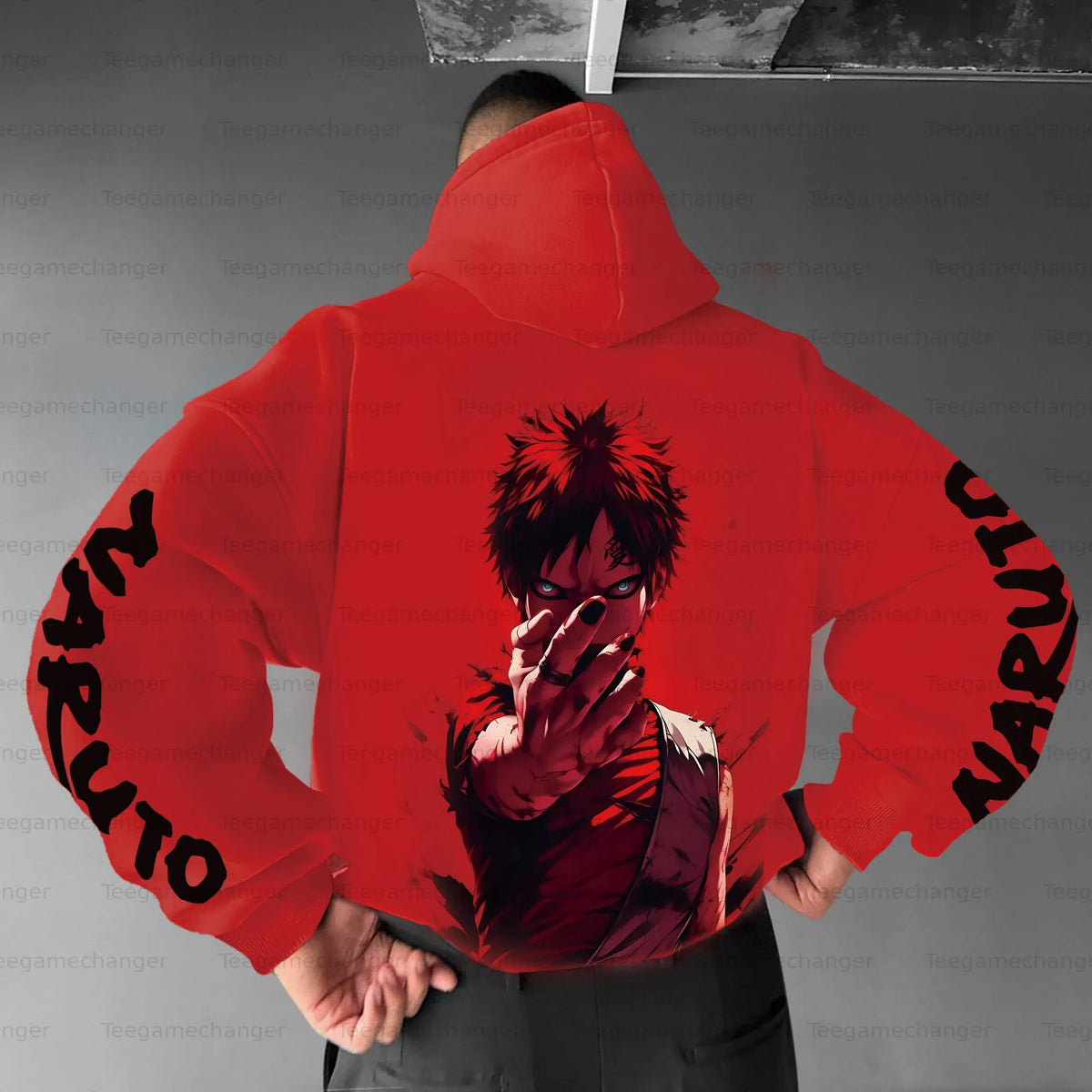 Unisex Naruto Anime Graphic Streetwear Hoodie