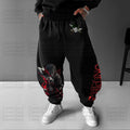 Unisex “Comicssoul”Anime Printed Gift Oversized Regular Athletic Pants