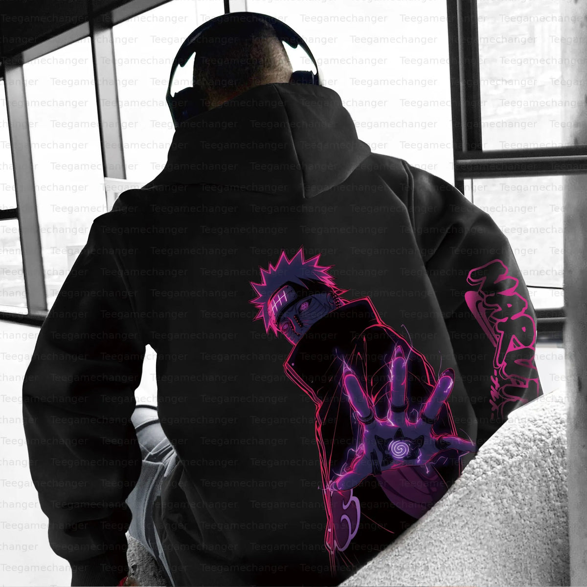 Unisex Naruto Anime Graphic Streetwear Hoodie