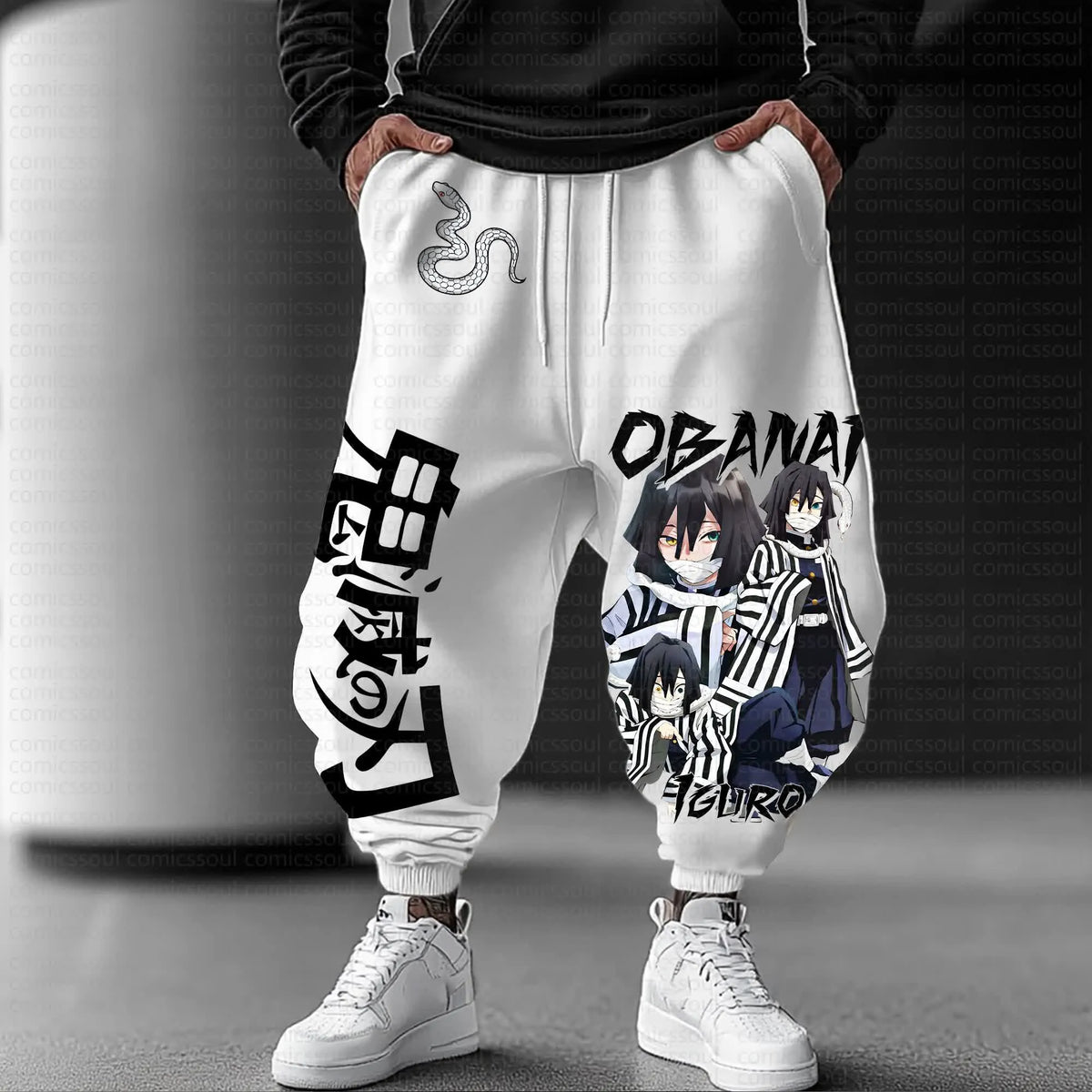 Unisex Anime Inspired Vintage Pants丨Comicssoul