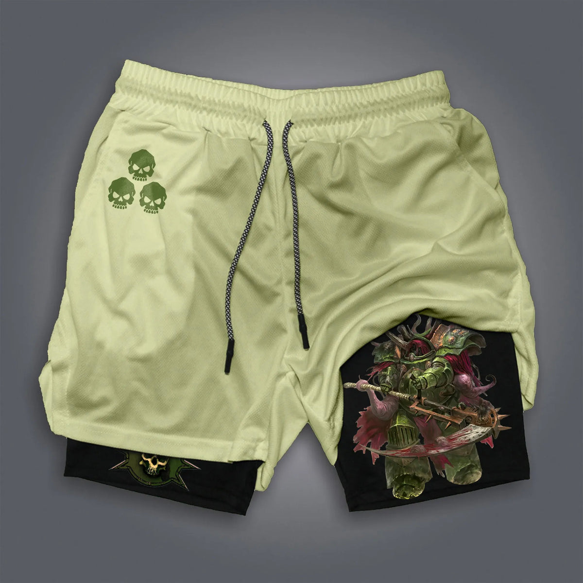 Unisex Casual Anime Streetwear Shorts| WH40K