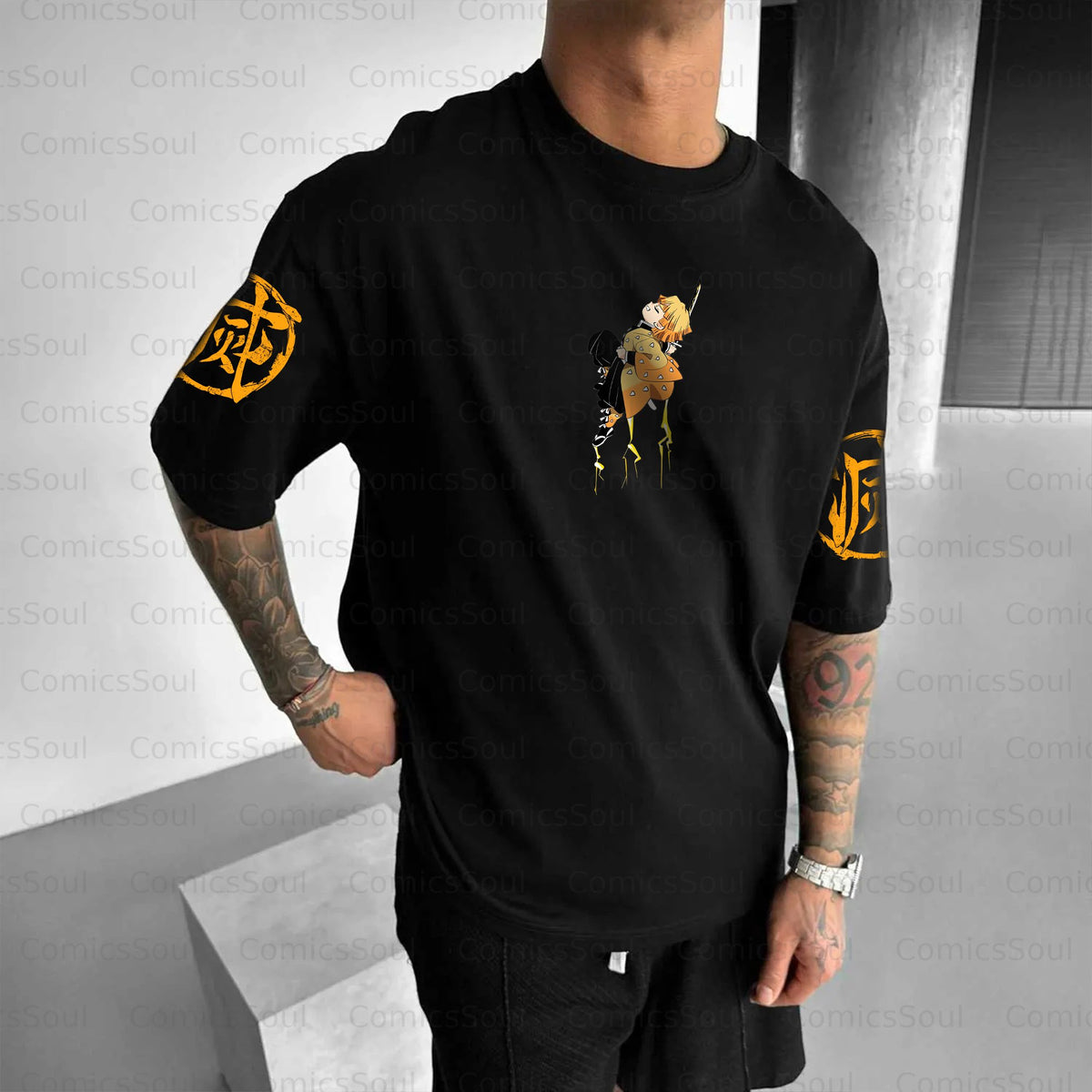 Unisex Anime Inspired Vintage T-Shirt| KNY