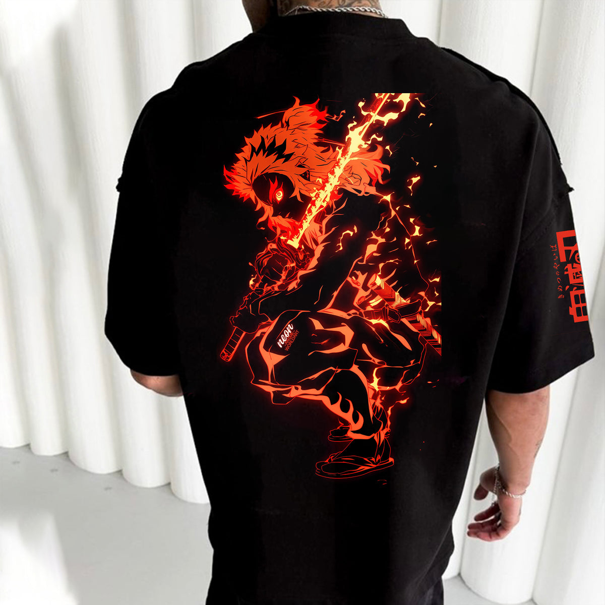 Unisex  " Demon slayer" Anime Inspired Vintage T-Shirt| KNY