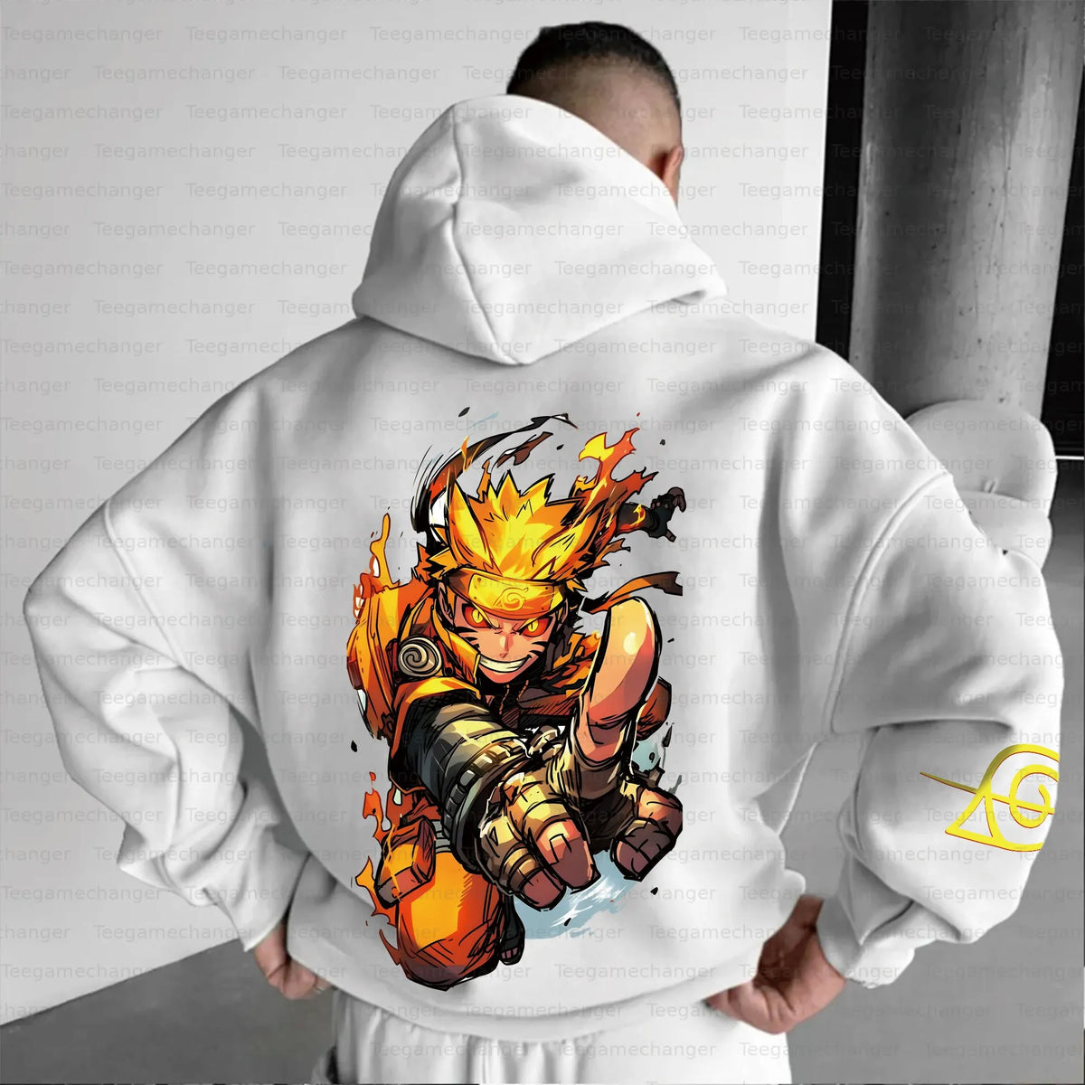 Unisex Naruto Anime Graphic Streetwear Hoodie