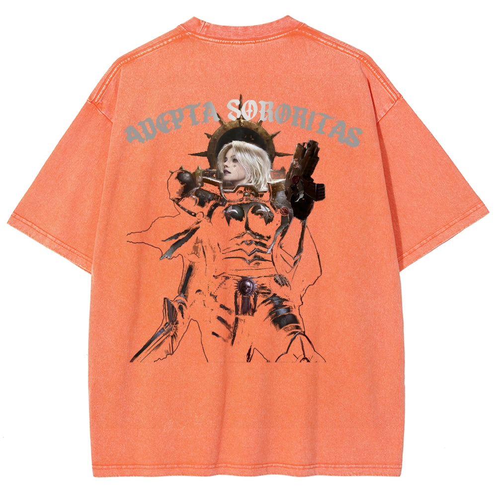 Unisex Fit Washed T-Shirt 丨WH40K