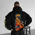 Unisex Anime Graphic Streetwear Vintage Hoodie丨Comicssoul
