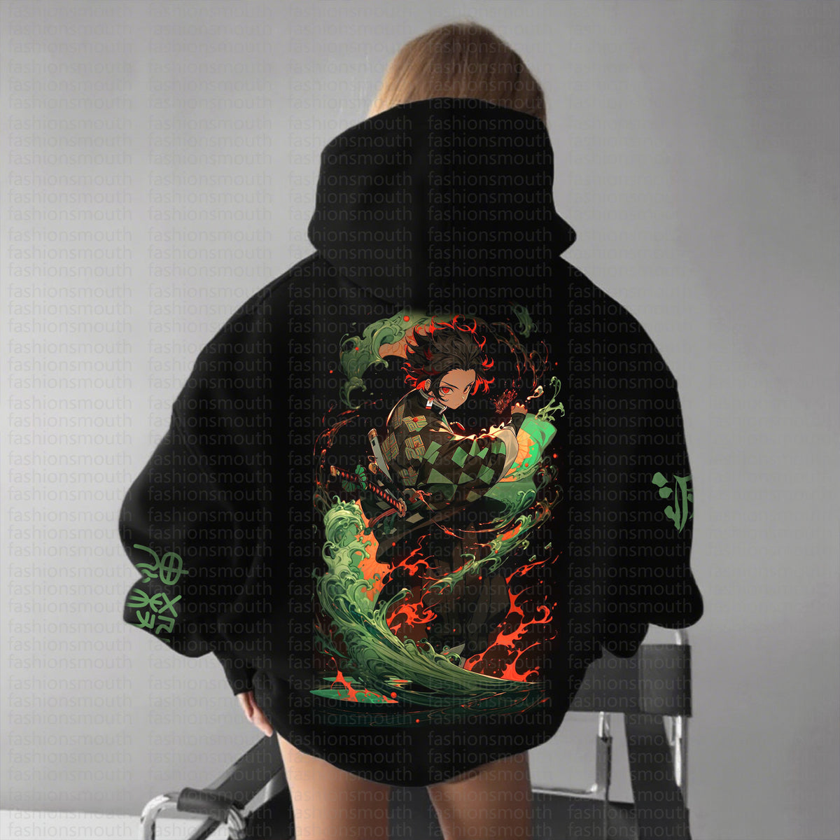 " Comicssoul " Anime Inspired Vintage Hoodie