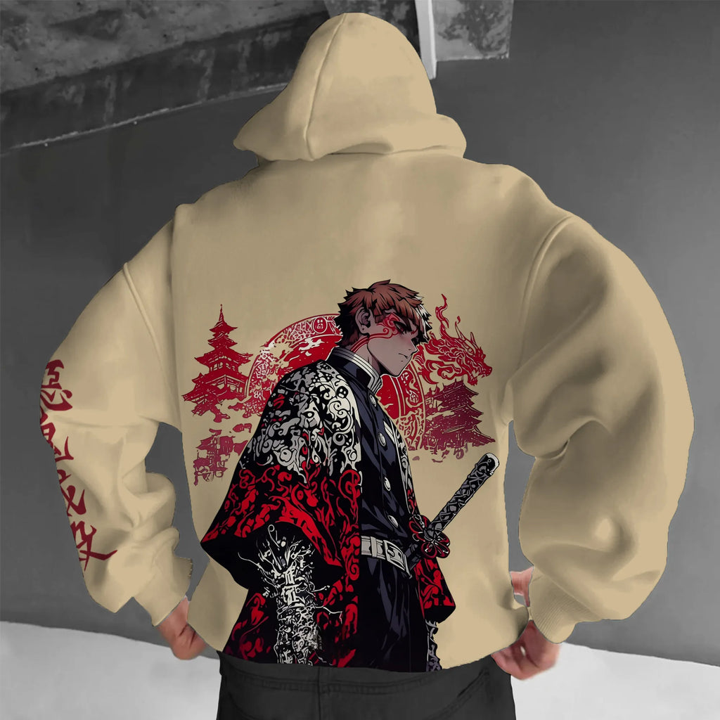 Unisex “ Demon slayer   ” Graphic Streetwear Vintage Hoodie| KNY