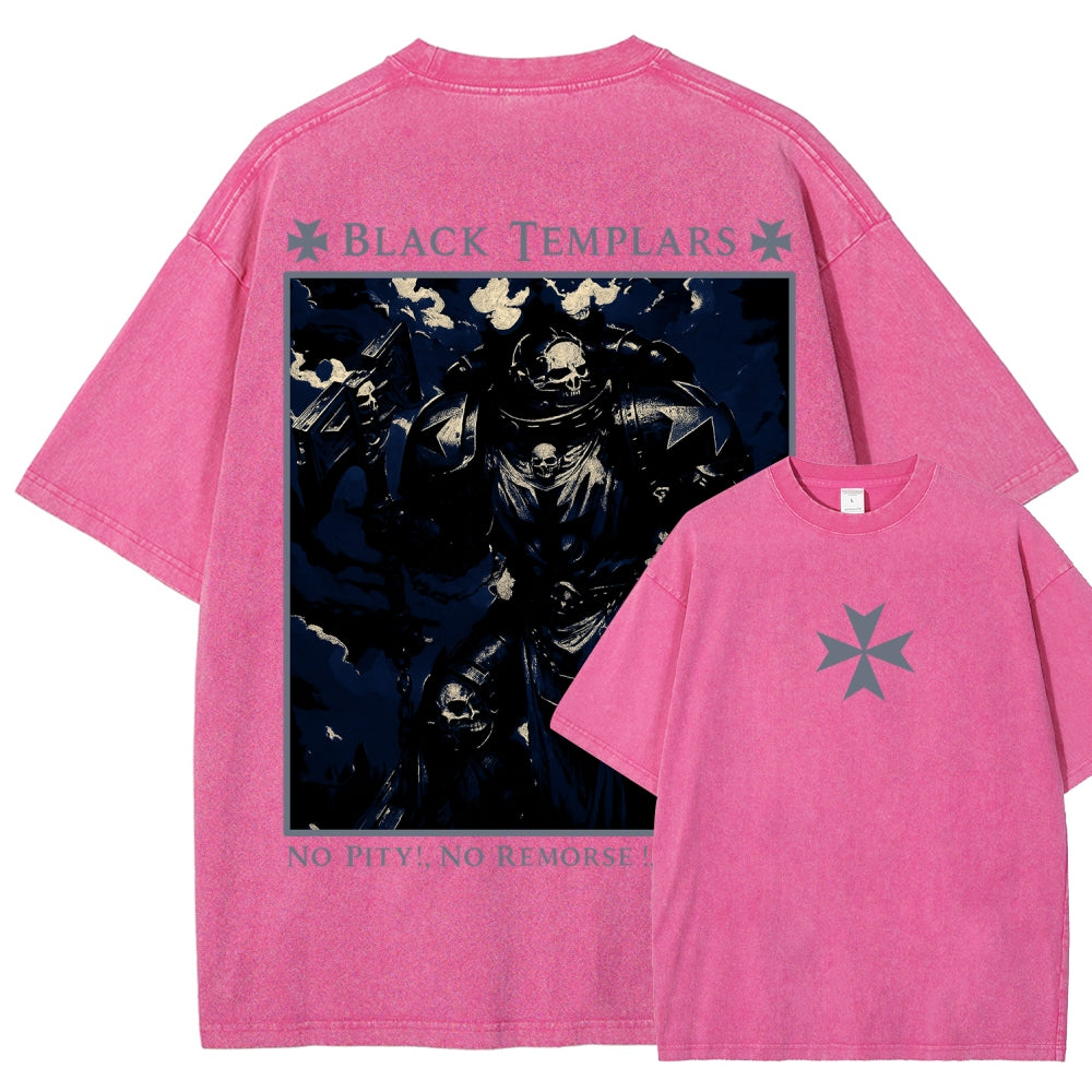 Vintage Casual Washed T-Shirt 2509002319丨WH40K