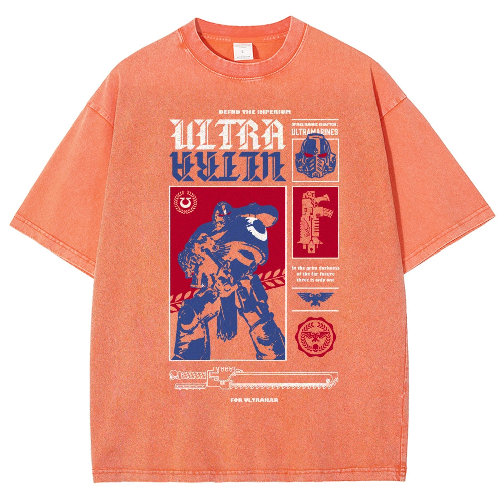 Unisex Fit Washed T-Shirt 丨WH40K
