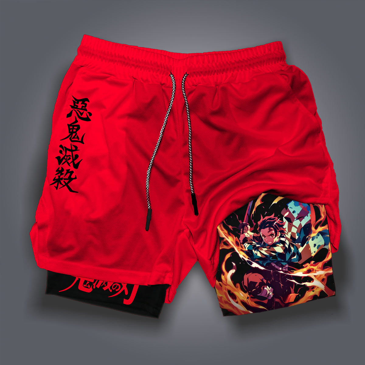 Unisex “ Demon slayer” Casual Streetwear Shorts| KNY