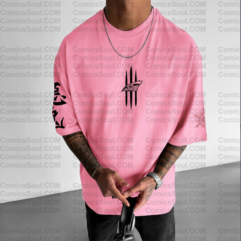 Unisex Anime Inspired Vintage T-Shirt| KNY