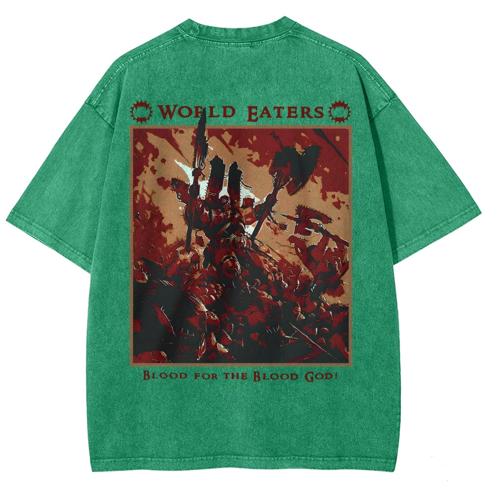 Unisex Fit Washed T-Shirt 丨WH40K