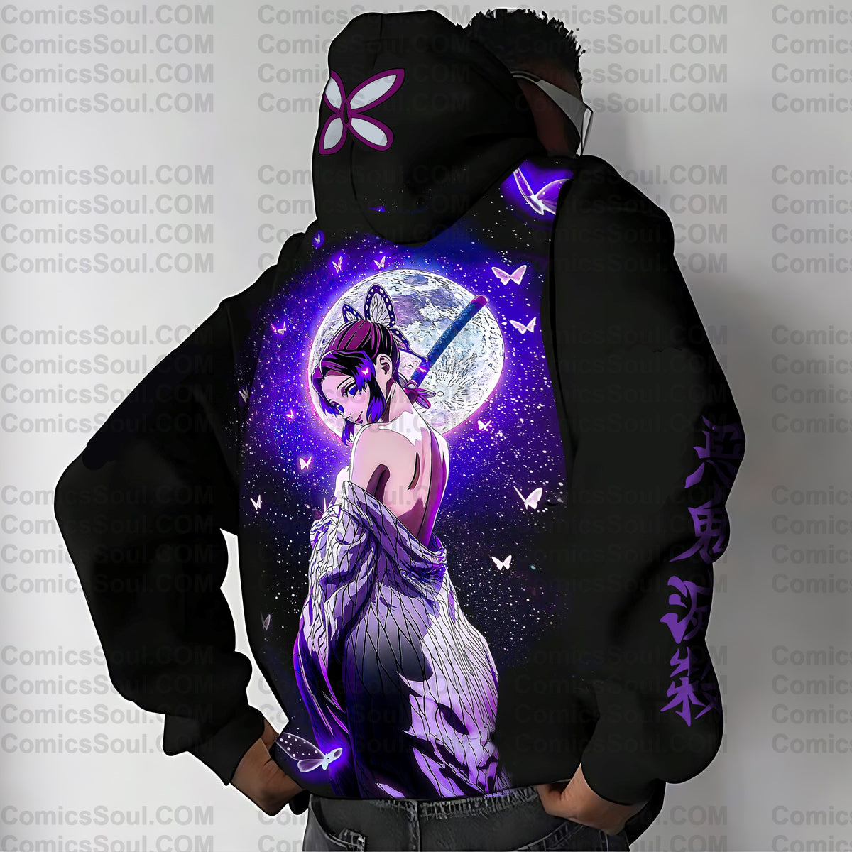 Unisex Anime Graphic Streetwear Vintage Hoodie| KNY