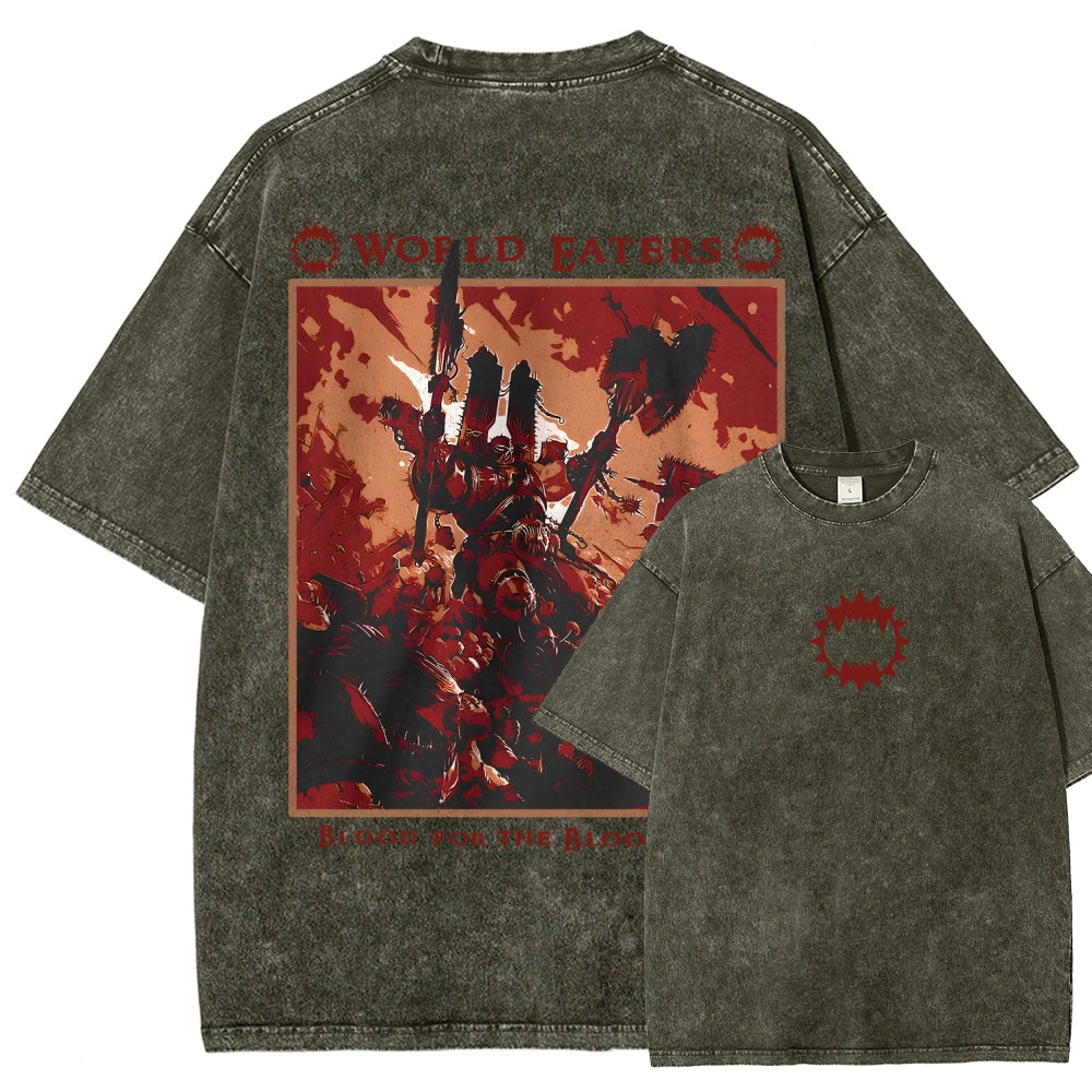 Unisex Fit Washed T-Shirt 丨WH40K