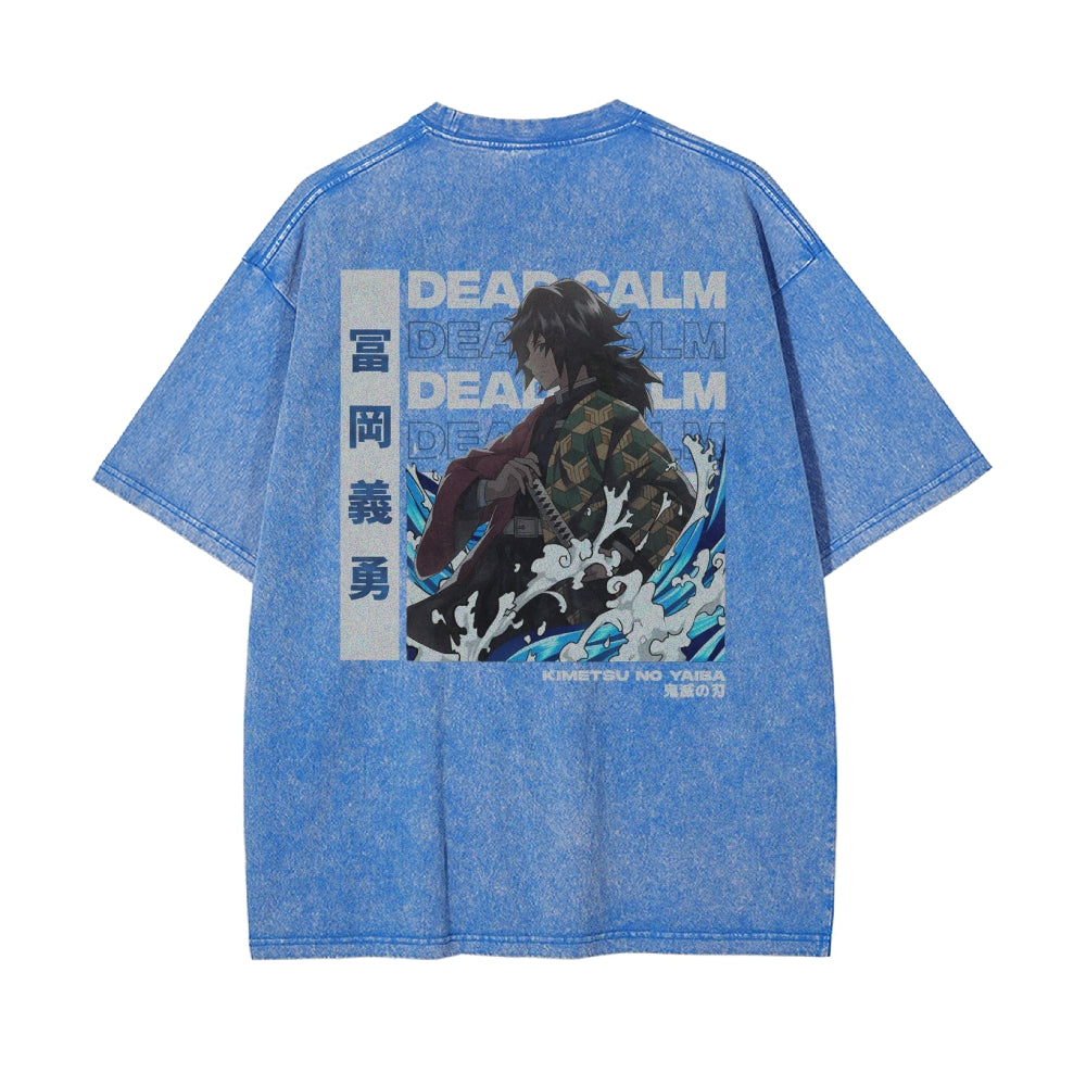 OG Giyu Tomioka Vintage Oversized T-Shirt | KNY