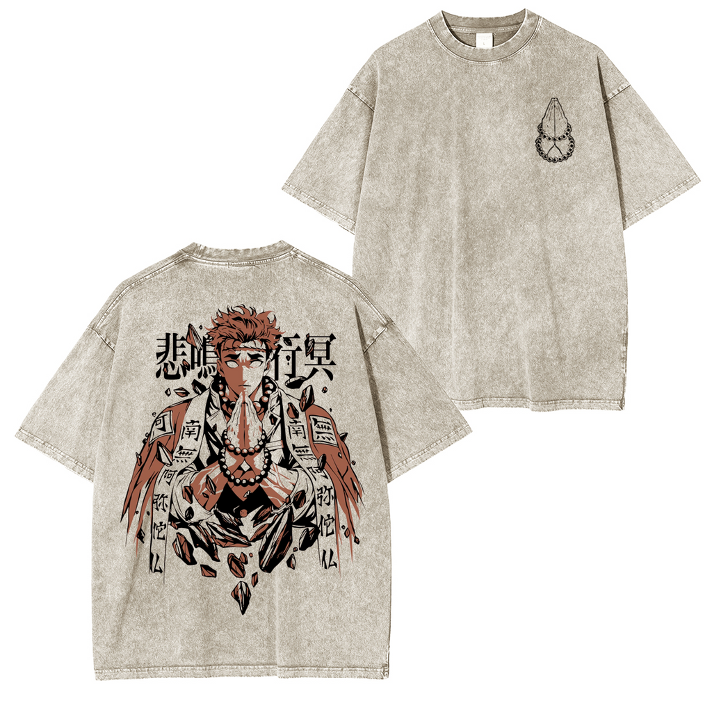 Anime Anime Unisex Washed T-Shirt| KNY
