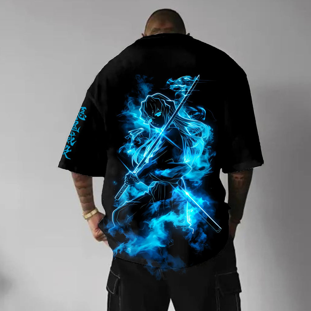 Unisex  " Demon slayer " Anime Inspired Vintage T-Shirt| KNY