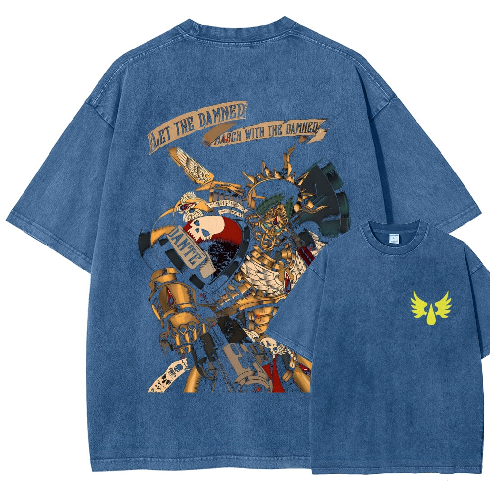 Unisex Fit Washed T-Shirt 丨WH40K
